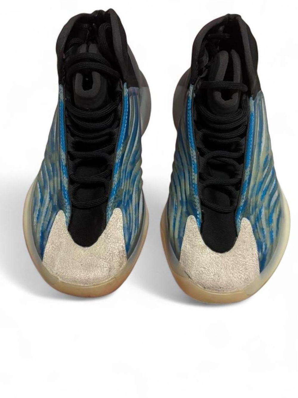 QNTM Frozen Yeezy’s- Black & Blue